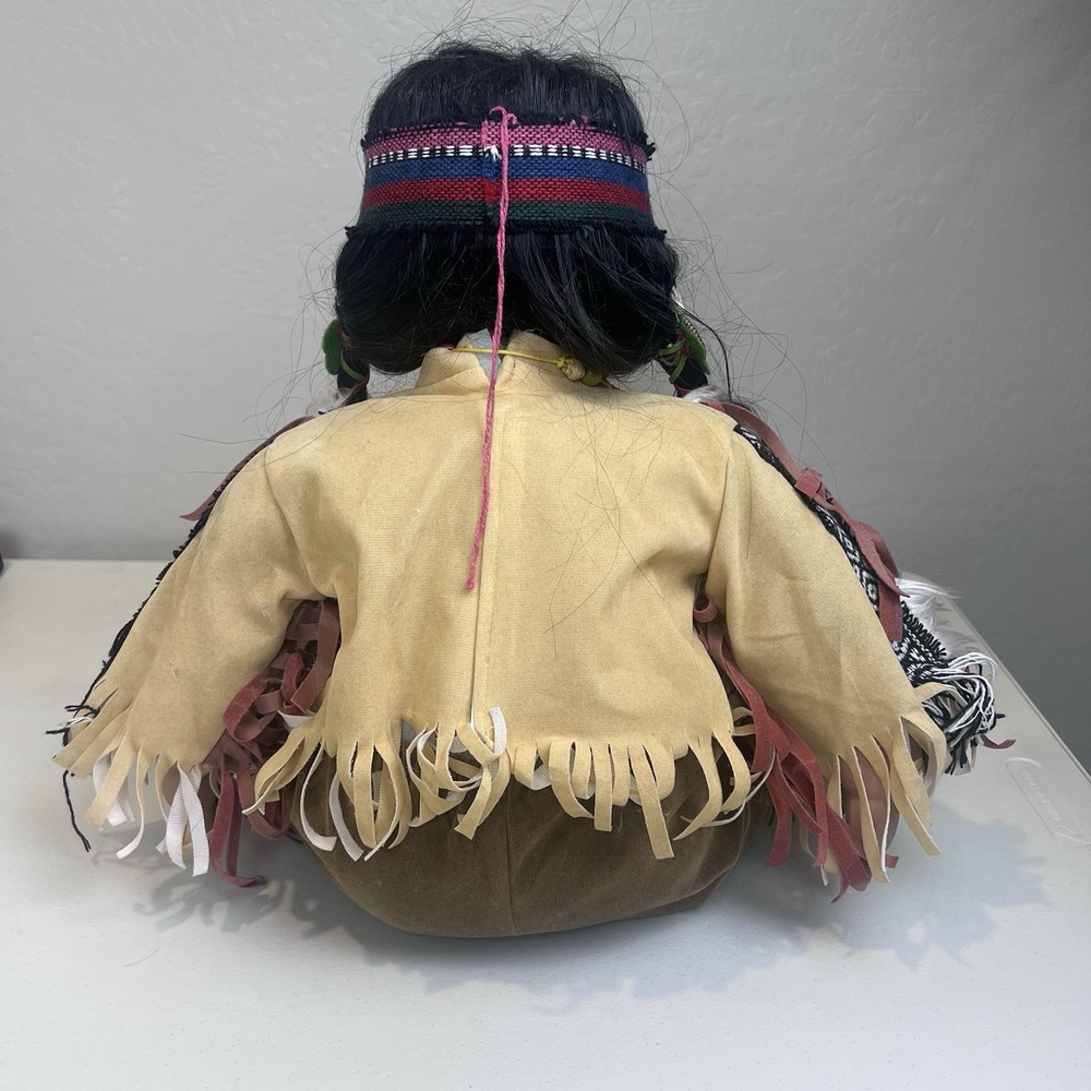 Eskimo Baby Indian 21" Tall Doll "Cathy's Collection" #417/5000 Porcelain Native - Picture 6 of 10